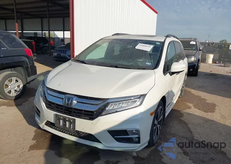 2018 Honda Odyssey Elite из США, поврежденный, VIN 5FNRL6H93JB021397